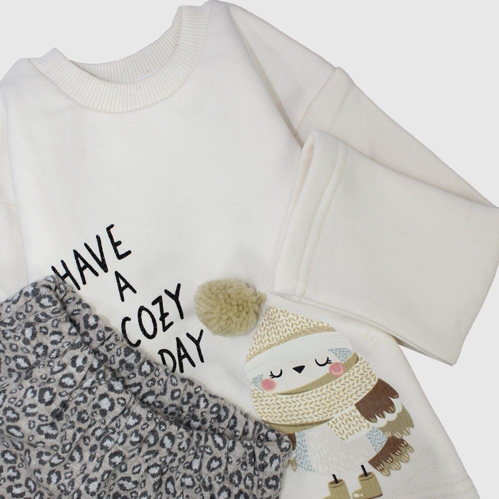 Cozy Day 2-Piece Outfit Set - Ourkids - Quokka