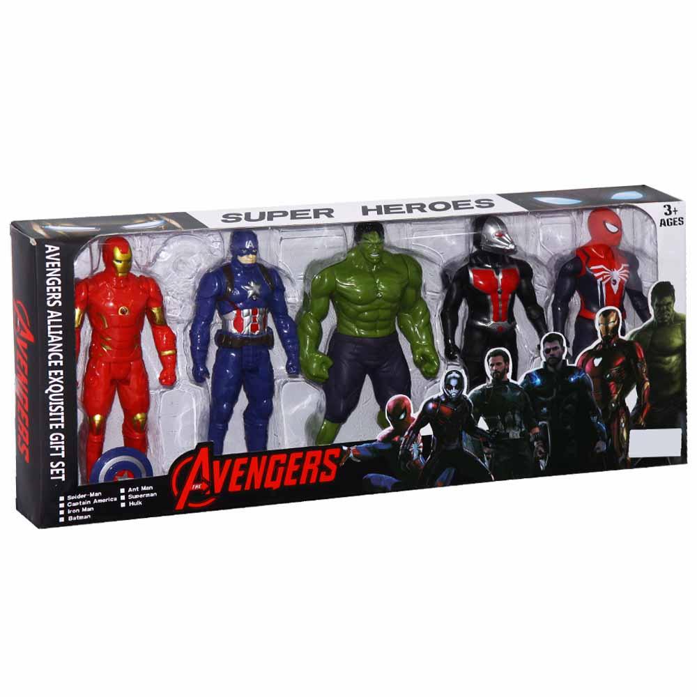 Avengers 5 Pack Action Figures - Ourkids - OKO