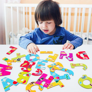 Baby Paper ABC Jigsaw Puzzle Games - Ourkids - OKO