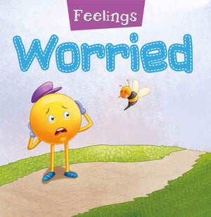 Feelings - Worried Foam Book - Ourkids - Pegasus Books