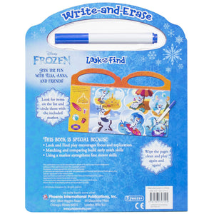 Frozen - Write-and-Erase Look and Find - Wipe Clean Learning Board - Ourkids - OKO