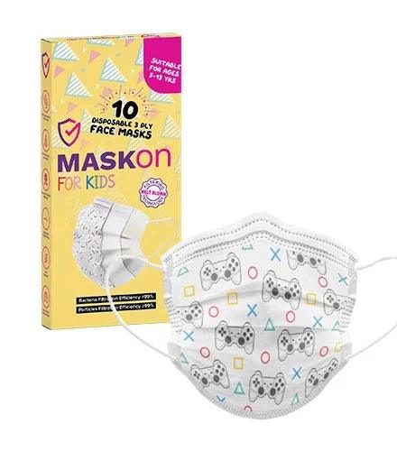 Maskon Gaming (Kids) - 10 Pieces - Ourkids - MaskOn