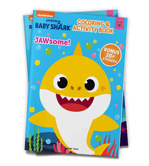 Pinkfong Baby Shark - Jawsome : Fun Coloring and Activity Book - Ourkids - Wonder House Books