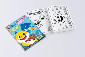 Pinkfong Baby Shark - Ocean Music : Super Coloring and Activity Book - Ourkids - Wonder House Books