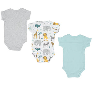 Short-Sleeved Onesie (Pack Of 3) - Ourkids - Carter's