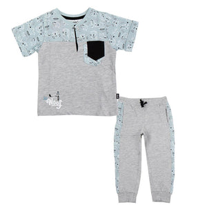 Short-Sleeved Pajama - Ourkids - Junior