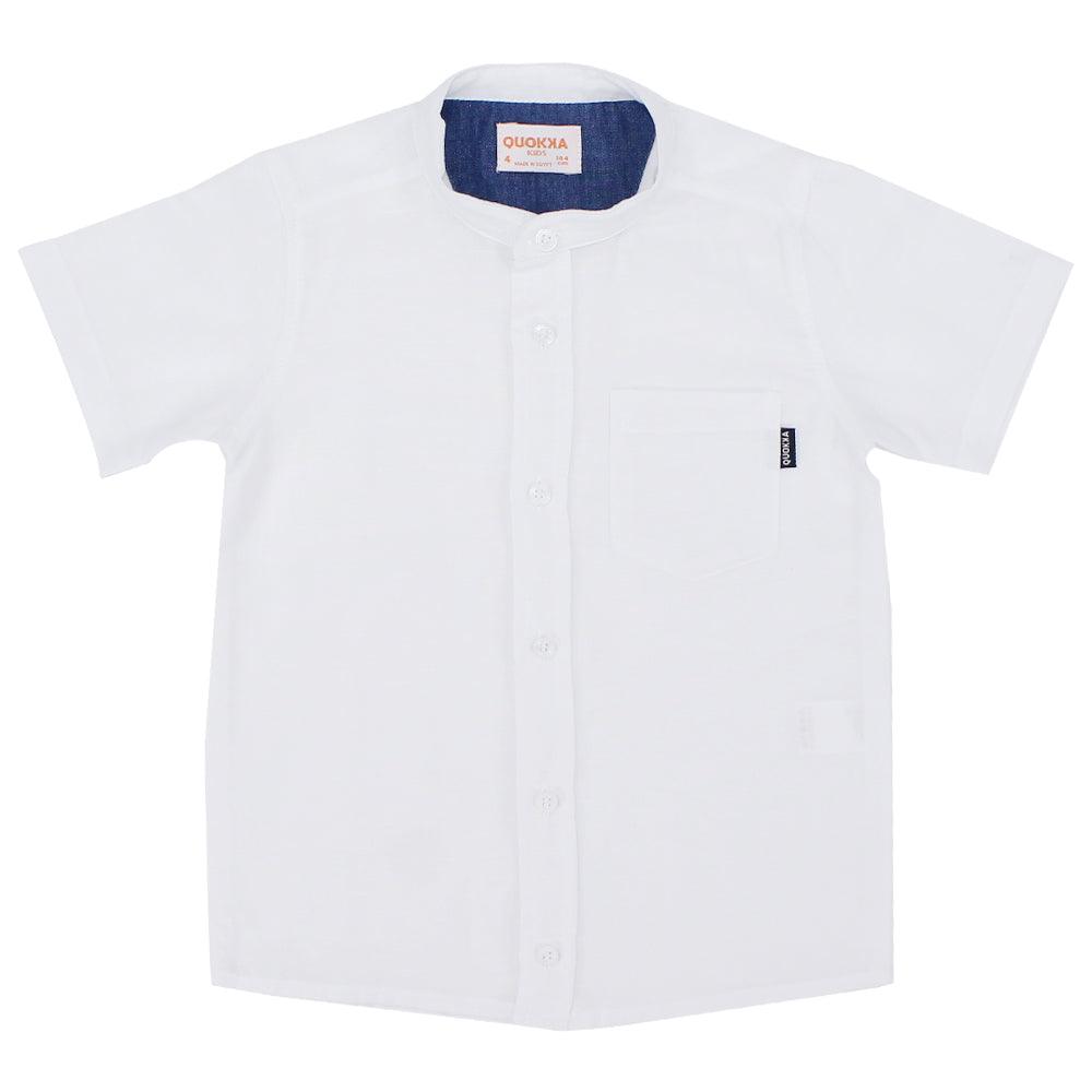 Short-Sleeved Plain Shirt - Ourkids - Quokka