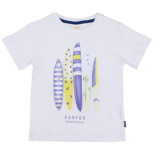 Short-Sleeved Surfer T-Shirt - Ourkids - Quokka