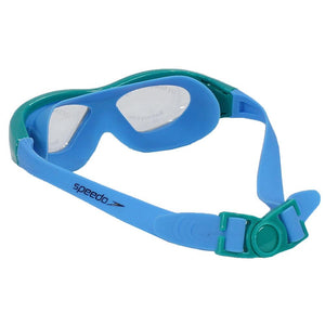 Swimming Goggles (Blue, White & Green) - Ourkids - Speedo