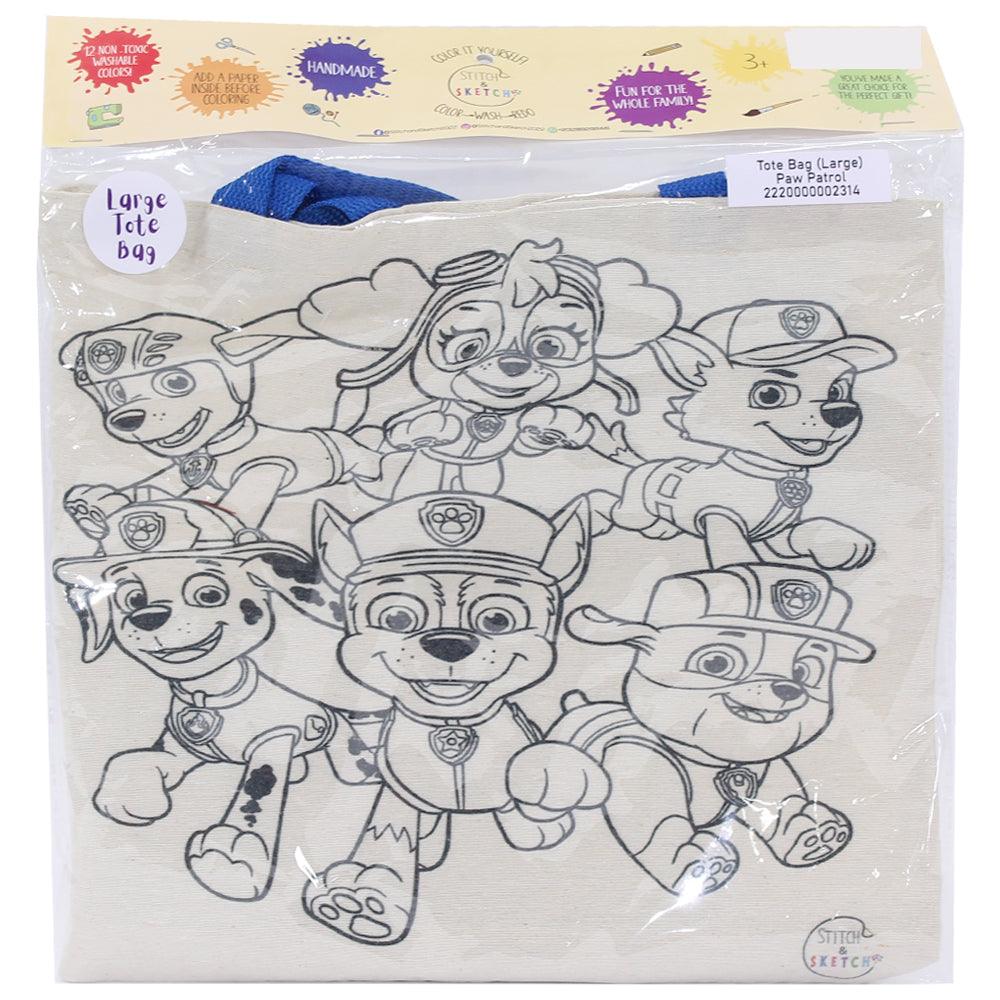 Tote Bag (Large) - Paw Patrol - Ourkids - Stitch and Sketch